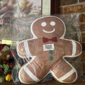 Large Gingerbread Man Accent
Pillow Decor🔴 FINAL SALE
